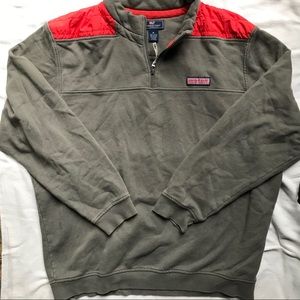 Vineyard Vines Womens Gray Pullover Sweater Jacket